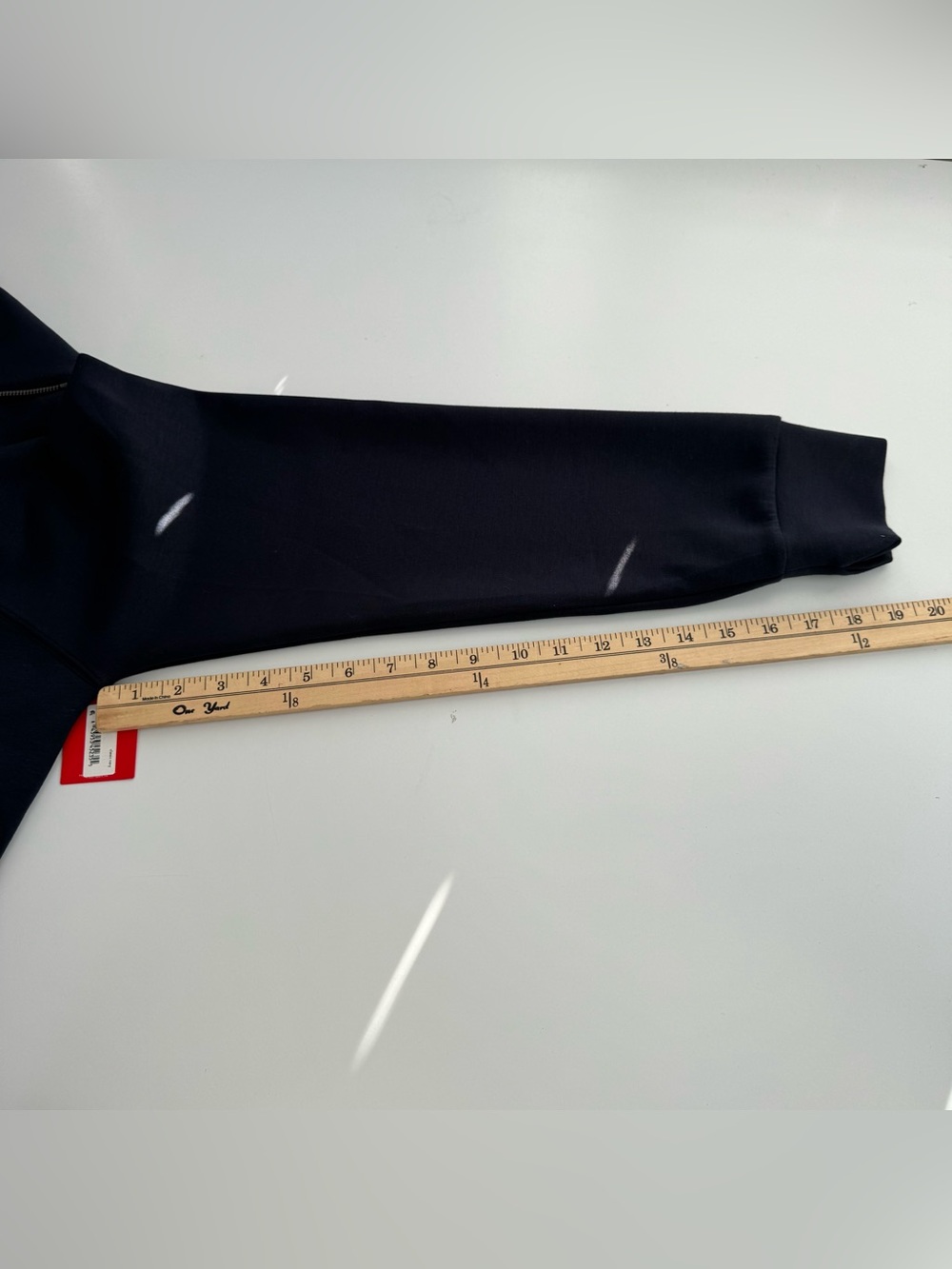SPANX Softstreme AirEssentials Half Zip Pullover Sweatshirt Women’s L Navy NWT - Picture 10 of 13